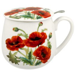 TAZA POPPIES CON INFUSOR